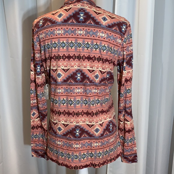 NEW! Women’s Legacy Falls Aztec Print Pullover - Picture 4 of 8